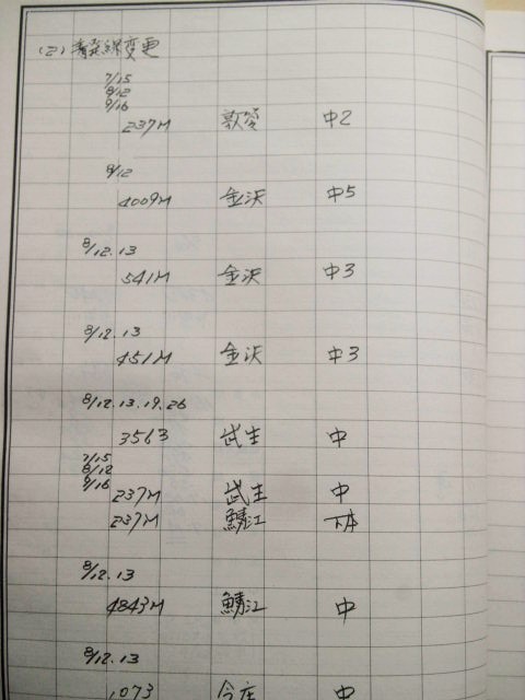 画像: 平成１８年 夏季多客輸送関係達( 季節および臨時列車運転) JR西  金沢支社