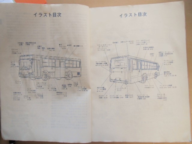 画像: いすゞ自動車 「大型リアエンジンバス LV280・380・880」取扱説明書 １９９６年３月発行