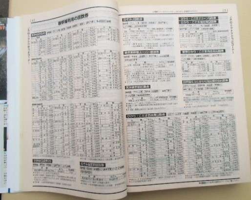 画像: ＪＲ時刻表　２００８－７月号　「イベント・増発列車各地で運転」