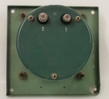 画像: 新幹線主変圧器　交流電圧計　３５０Ｖ　日立製　
