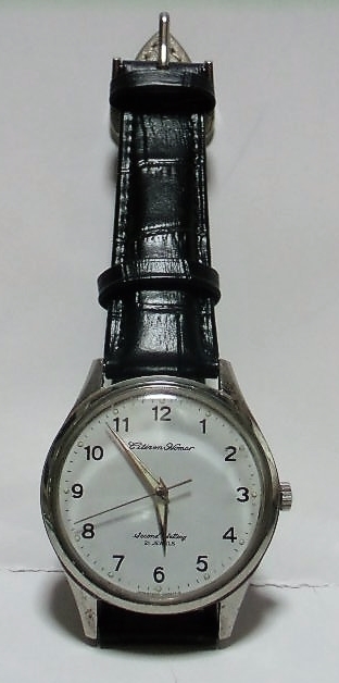 画像1: 手巻き腕時計　シチズンホーマー21石　国鉄（　昭５０　門鉄　１５５)　文字盤・白色　稼働品