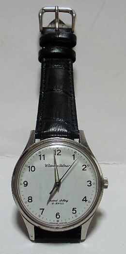 画像1: 手巻き腕時計　シチズンホーマー21石　国鉄（　昭５２　２７　国鉄（名局）)　文字盤・白色　稼働品