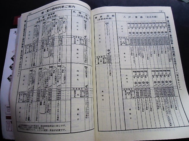 画像: 全国版コンパス時刻表　  「２０１０年　６月号」 夏の臨時列車　初掲載