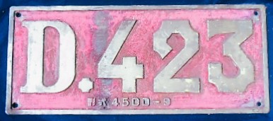 画像1: 八幡製鉄所　構内機関車　  「D　４２３」