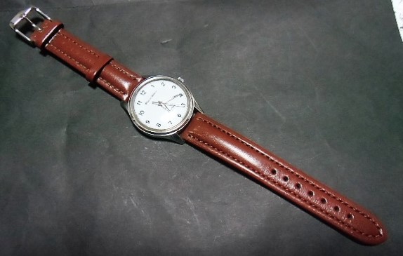 画像1: 手巻き腕時計　シチズンホーマー21石　国鉄（　昭５１　門鉄　４２２)　文字盤・白色　稼働品