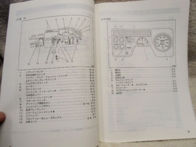 画像: 三菱ふそうトラック・バス　「ニューエアロスター　取扱説明書」　2003年5月発行