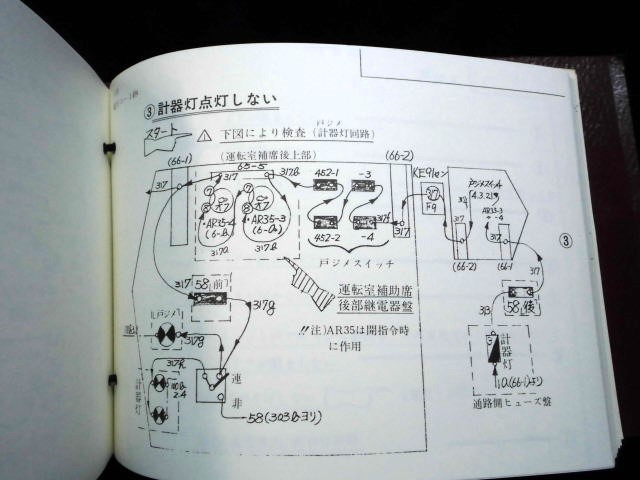 画像: 「新形式気動車　キハ６６，６７　故障発見チェックカード」　門司鉄道管理局