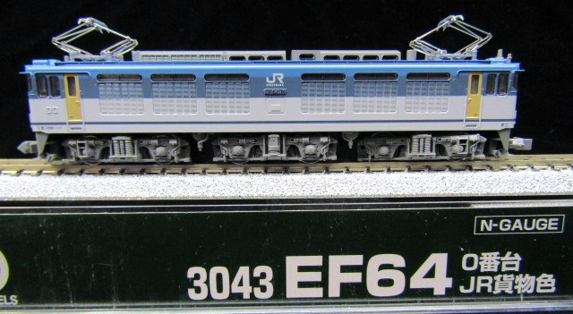 画像1: 中古Nゲージ　  カトー　品番３０４３ 　EF64・0番JR貨物色