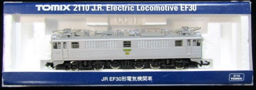 中古Nゲージ トミックス 品番２１１０ 「JR EF30形ステンレス電気機関 