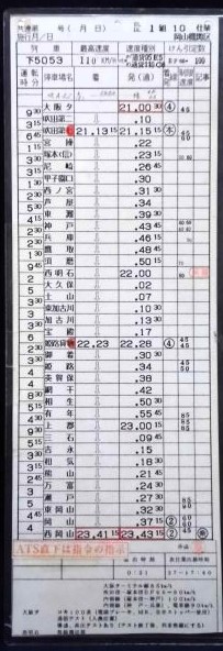 画像: 岡山機関区　EL１組　１０仕業　西岡山〜吹田第六・大阪タ〜西岡山