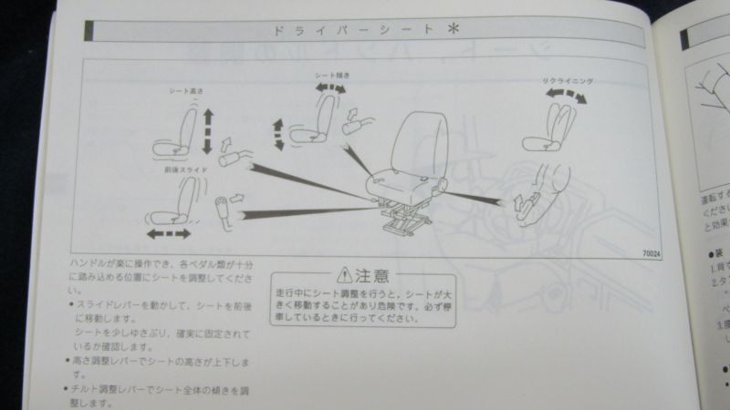 画像: 三菱自動車「ふそう　エアロミディ　取扱説明書　1995年6月発行」  