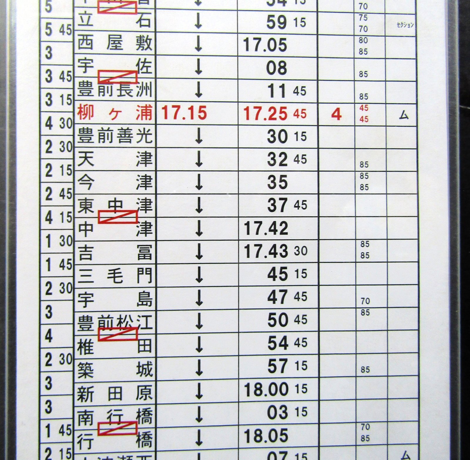 画像3: 大分総合鉄道部　臨　組　８０７０仕業　西大分〜北九州ターミナル　ケース入り1枚