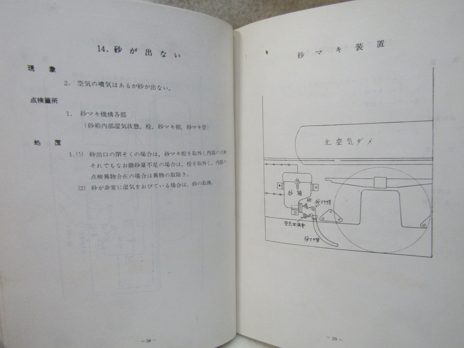 画像12: 「動力車応急処置の手引（ディーゼル機関車編）」熊本鉄道管理局　運転局