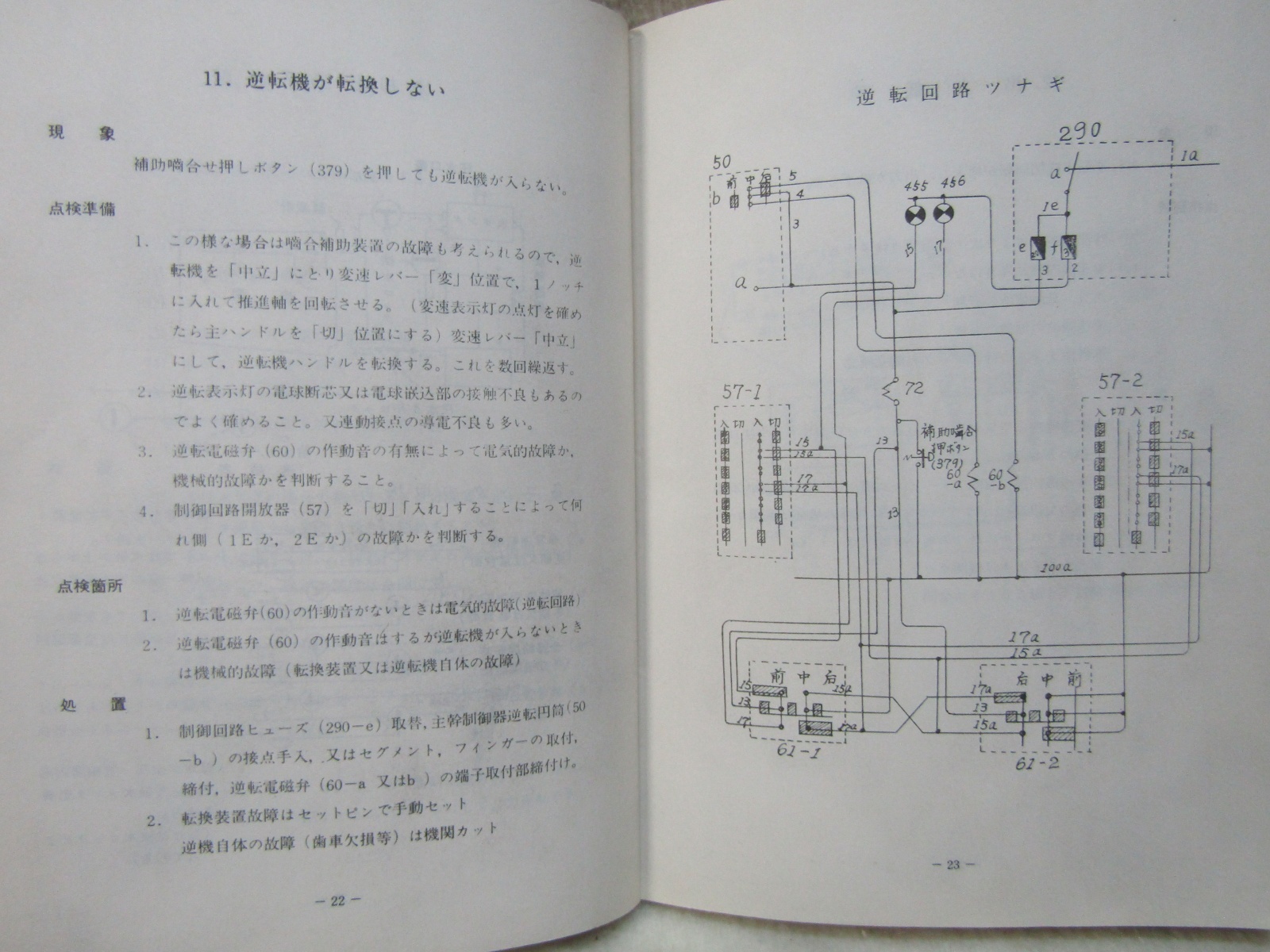 画像11: 「動力車応急処置の手引（ディーゼル機関車編）」熊本鉄道管理局　運転局