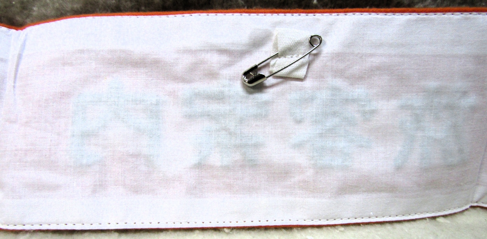 画像5: 腕章　「旅客案内」（刺繍）　未使用品