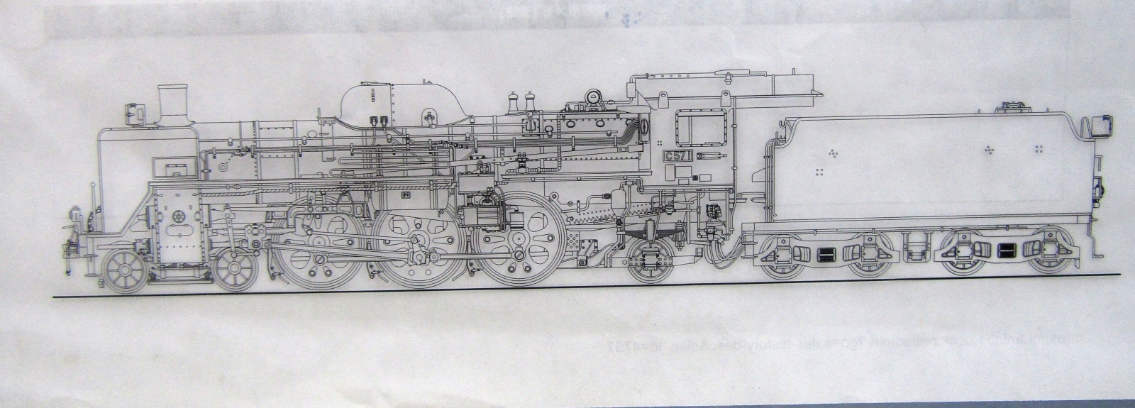 画像4: クリアファイル「Ｃ５７１　ＳＬやまぐち号」